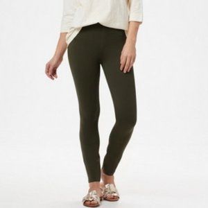 SPANX Ponte Ankle Length Leggings - Deep Olive